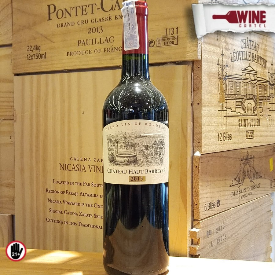 RED WINE Chateau Barreyre Bordeaux Cuvee Tradition 750mL FRANCE