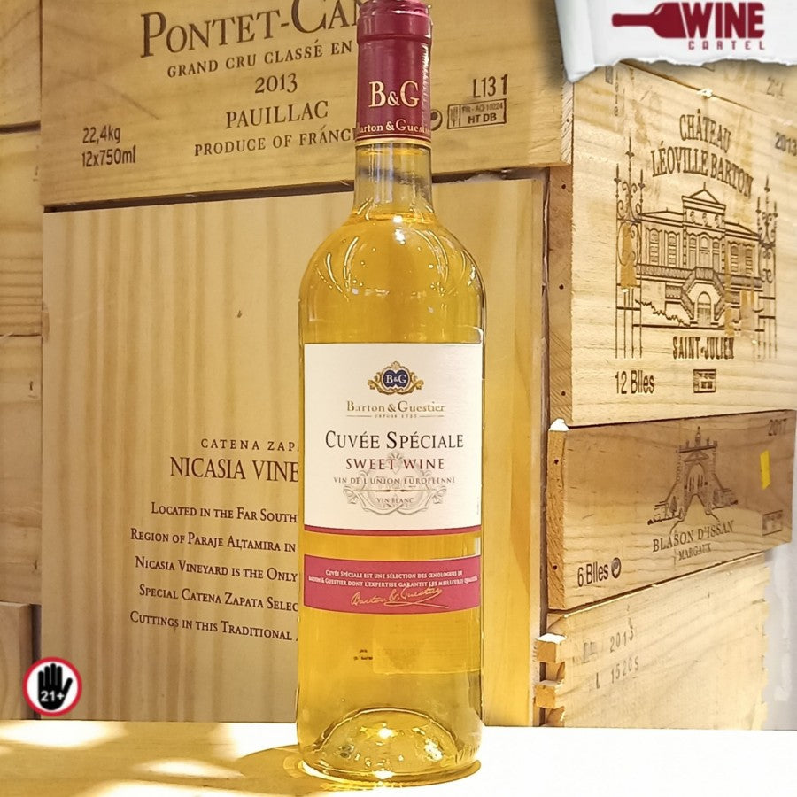 SWEET WHITE WINE - B&G Cuvee Speciale Sweet White Wine 750mL FRANCE