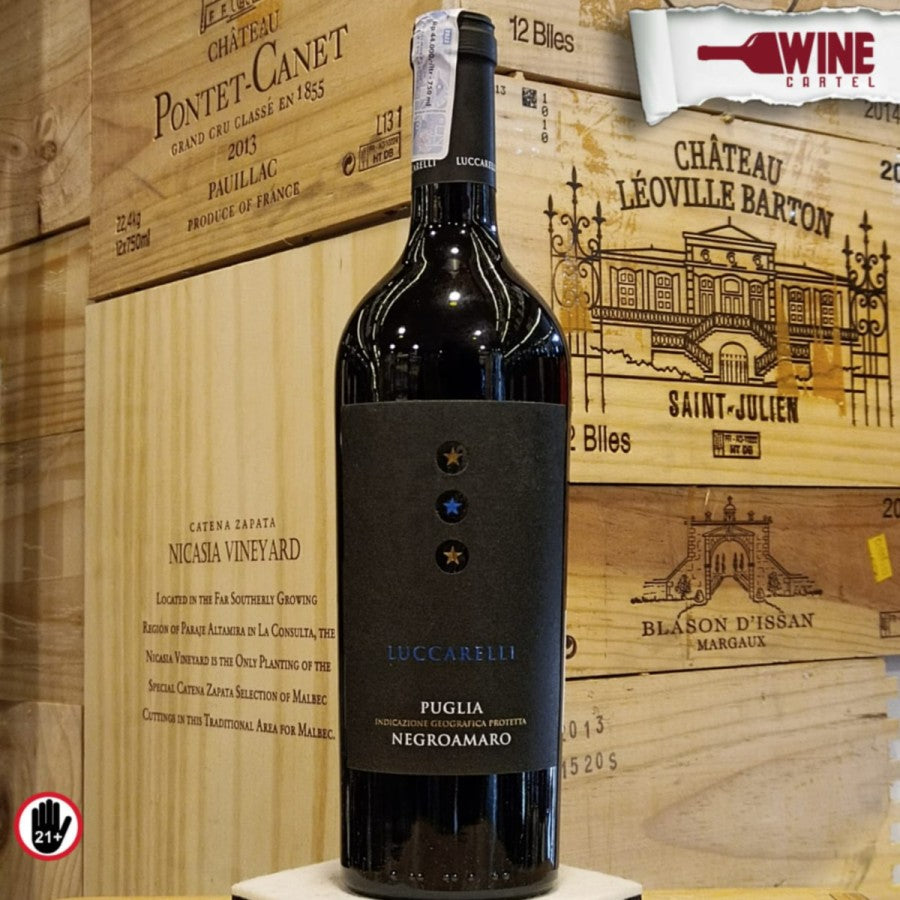 RED WINE Luccarelli Negroamaro Puglia IGP 750ml ITALY