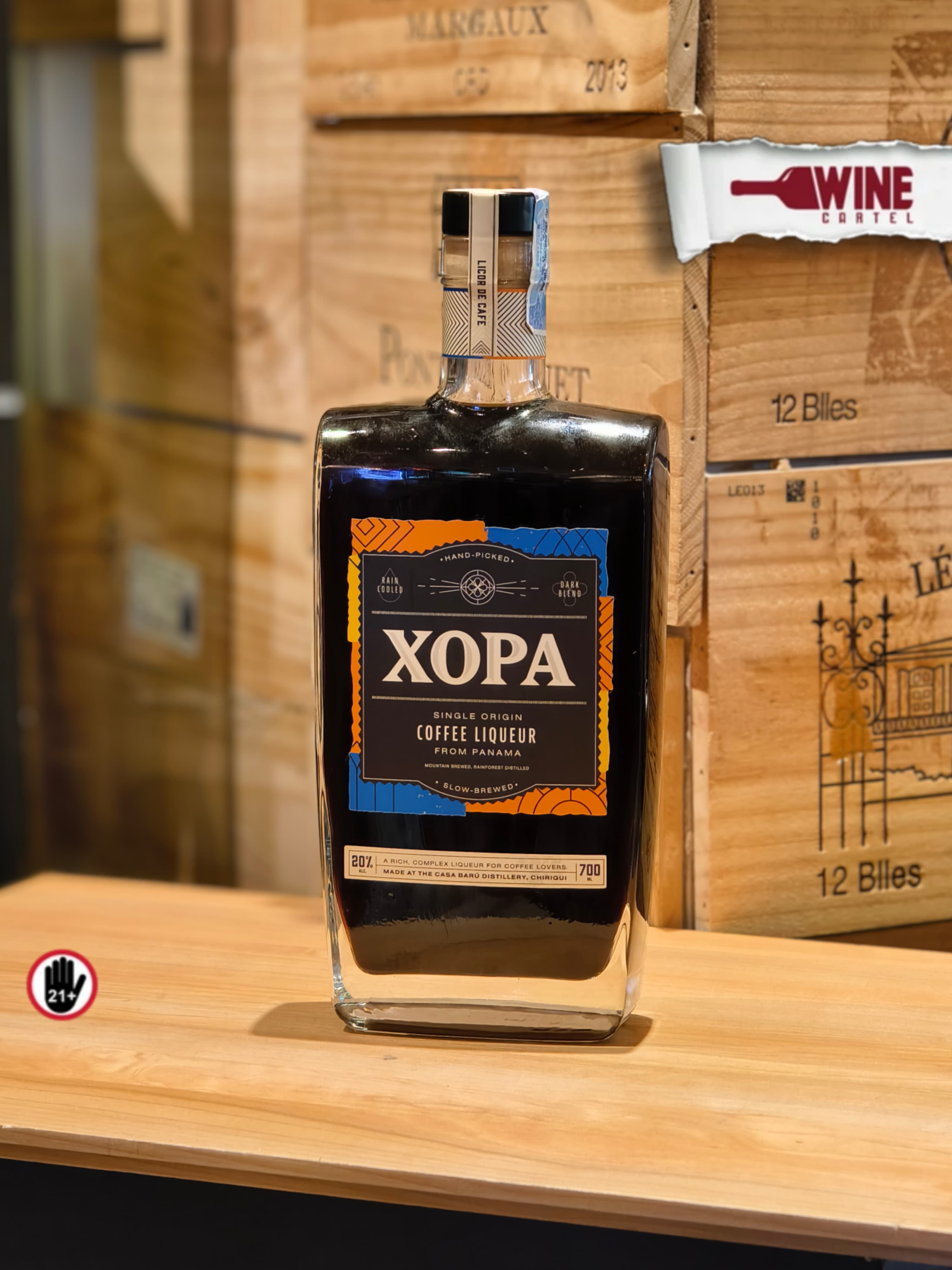 LIQUOR Xopa Single Origin Coffee Liqueur - 70cl - 700mL - Infused with Rum