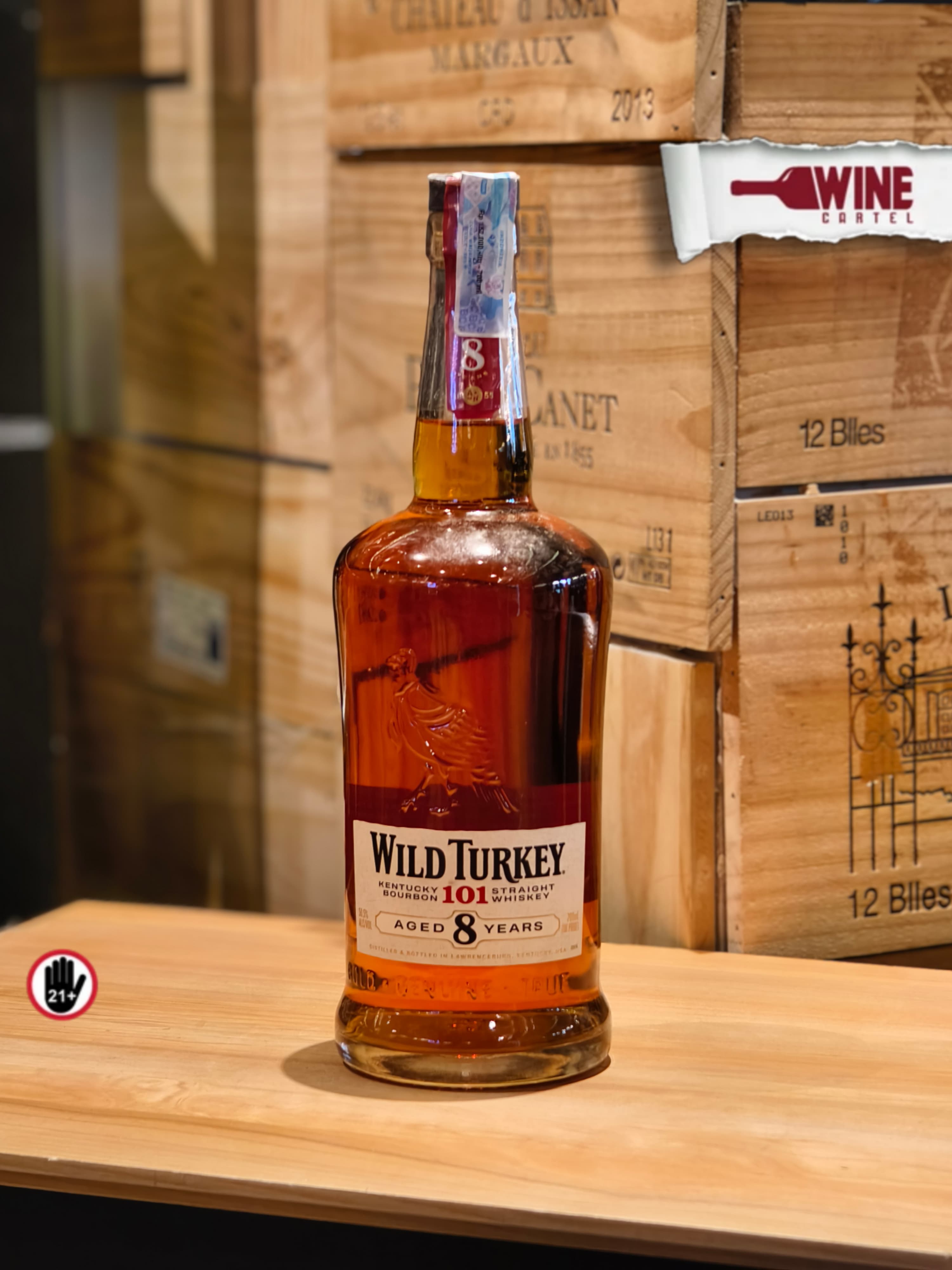WHISKY Wild Turkey 8 Years Y.O Bourbon 700mL