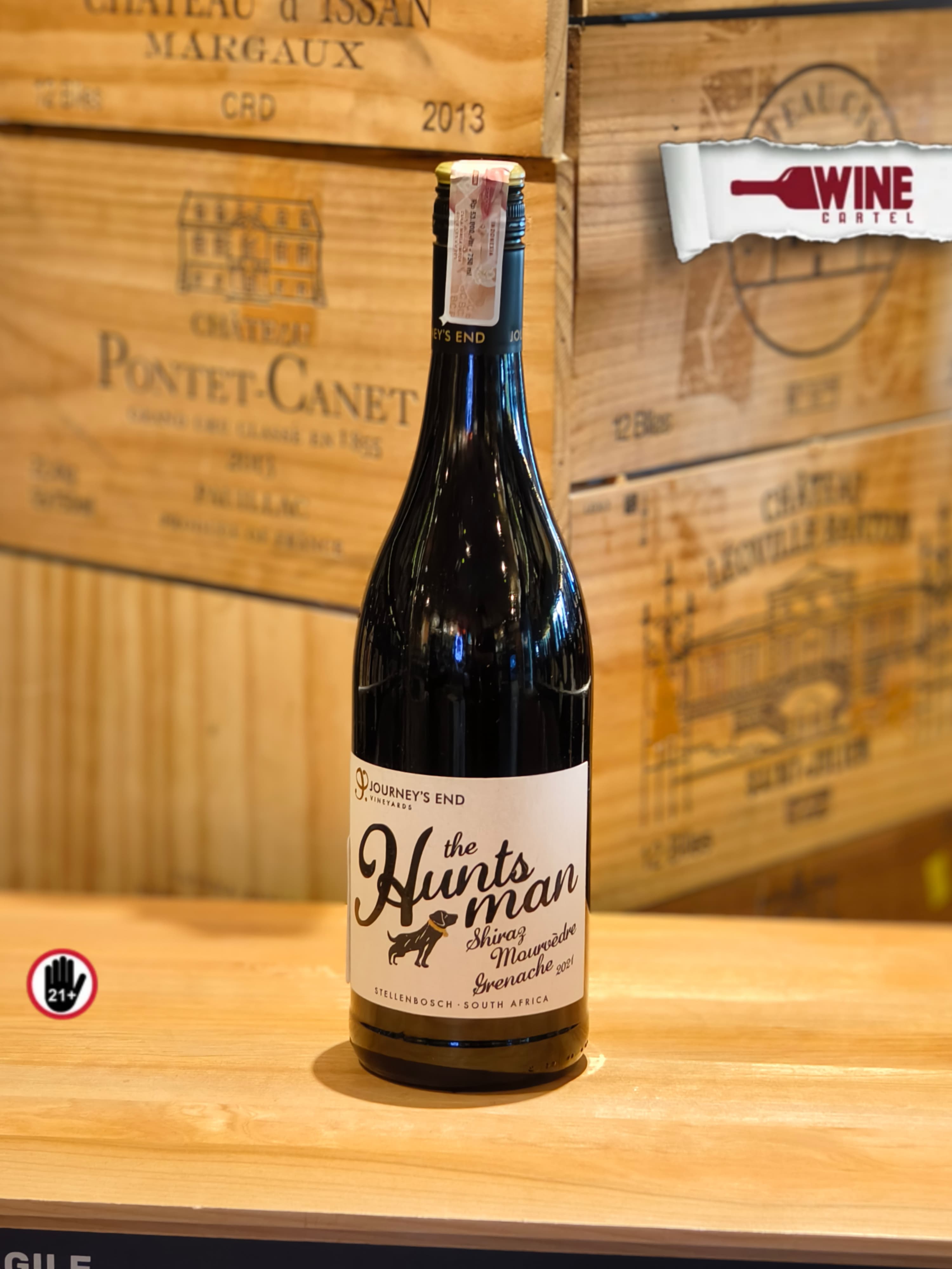 RED WINE Journey's End The Huntsman Shiraz 750mL SOUTH AFRICA