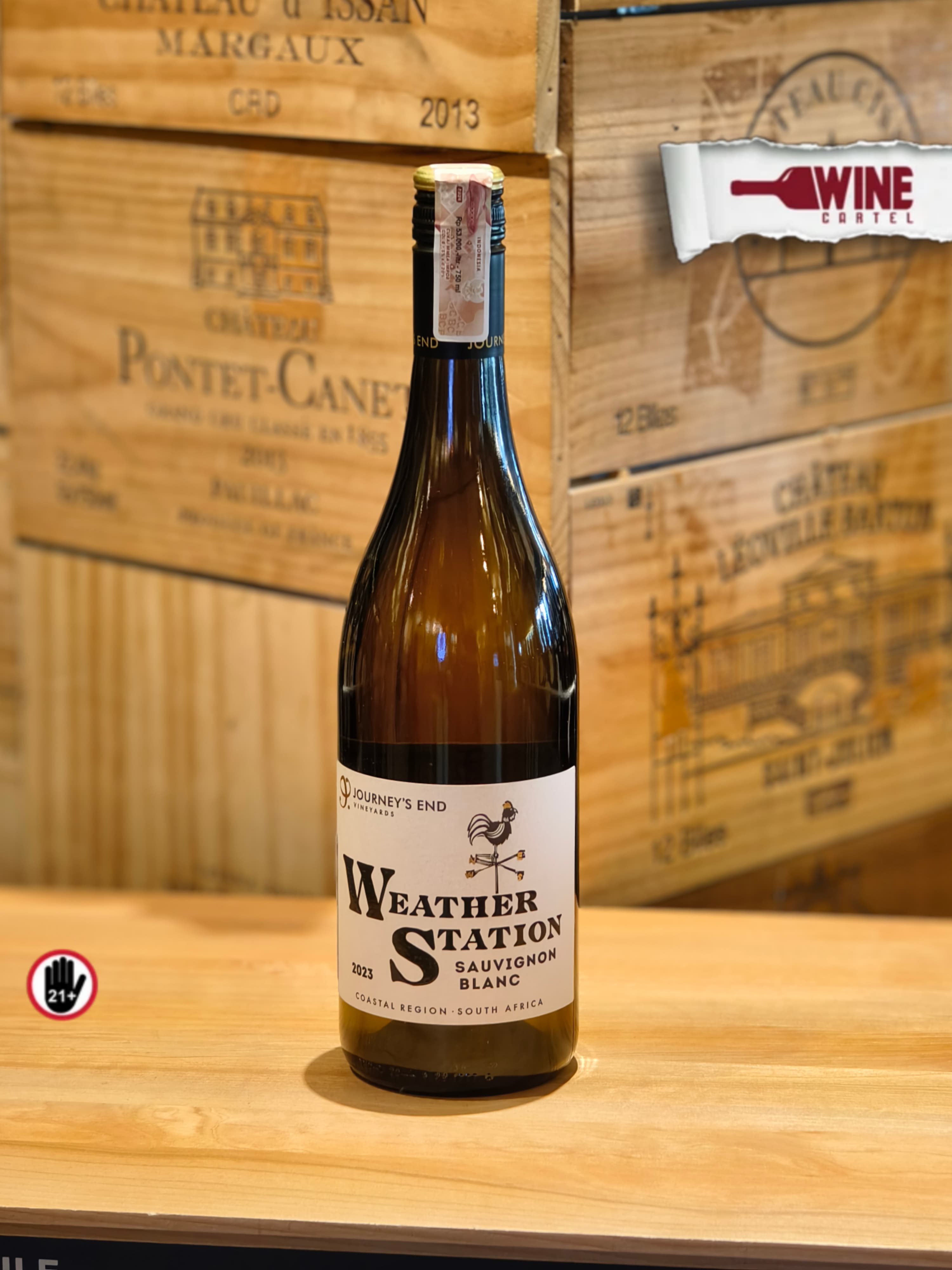 WHITE WINE Journey's End Weather Station Sauvignon Blanc 750mL CHILE