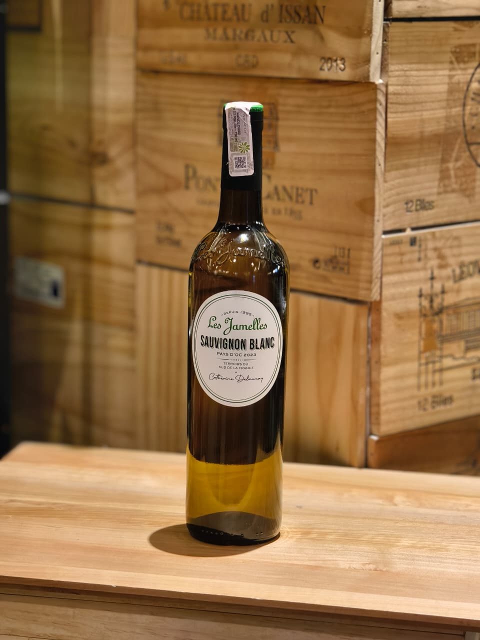 WHITE WINE Les Jamelles Sauvignon Blanc 750ml FRANCE