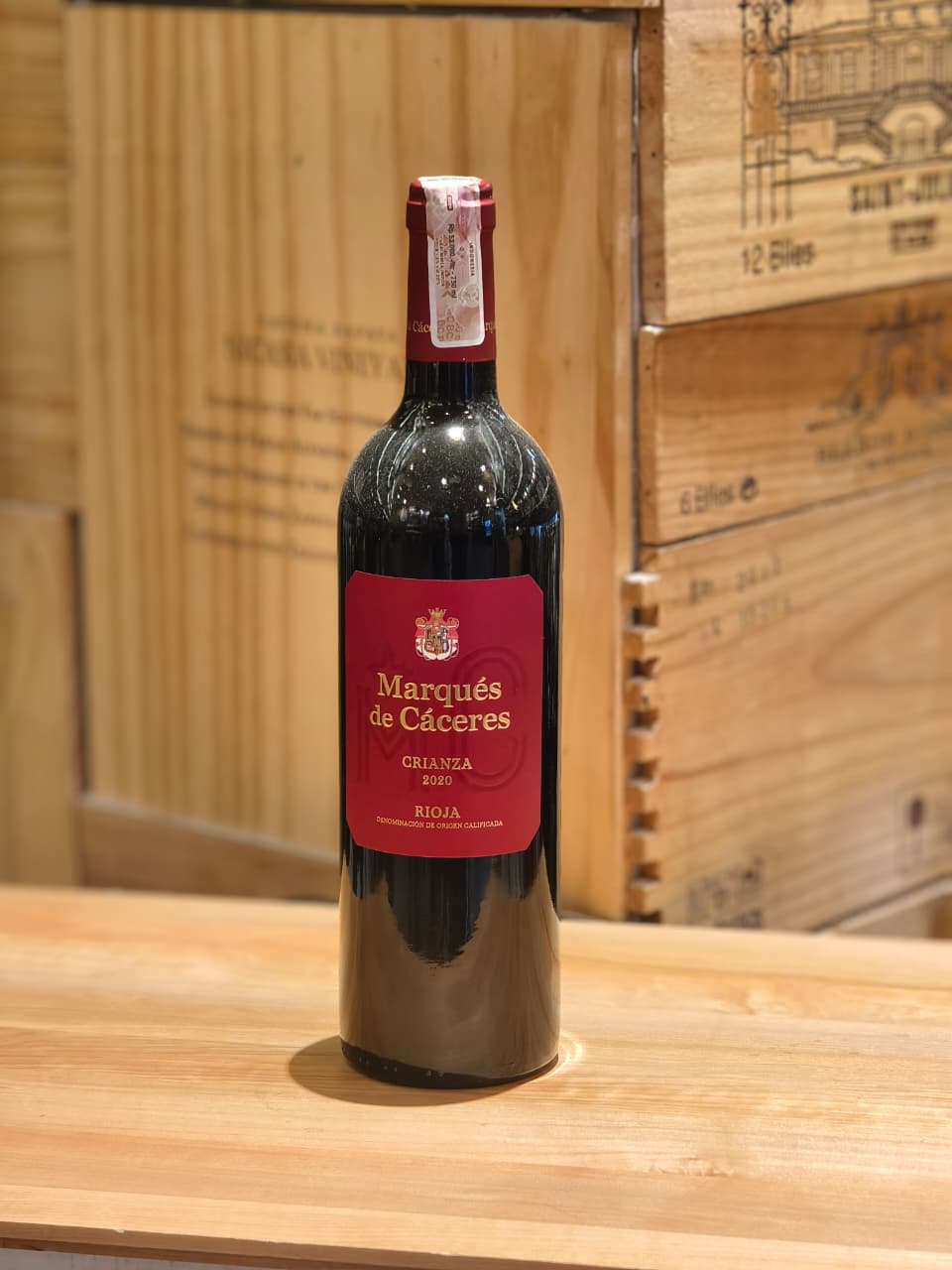 RED WINE Marques De Caceres Reserva Rioja 750mL SPAIN