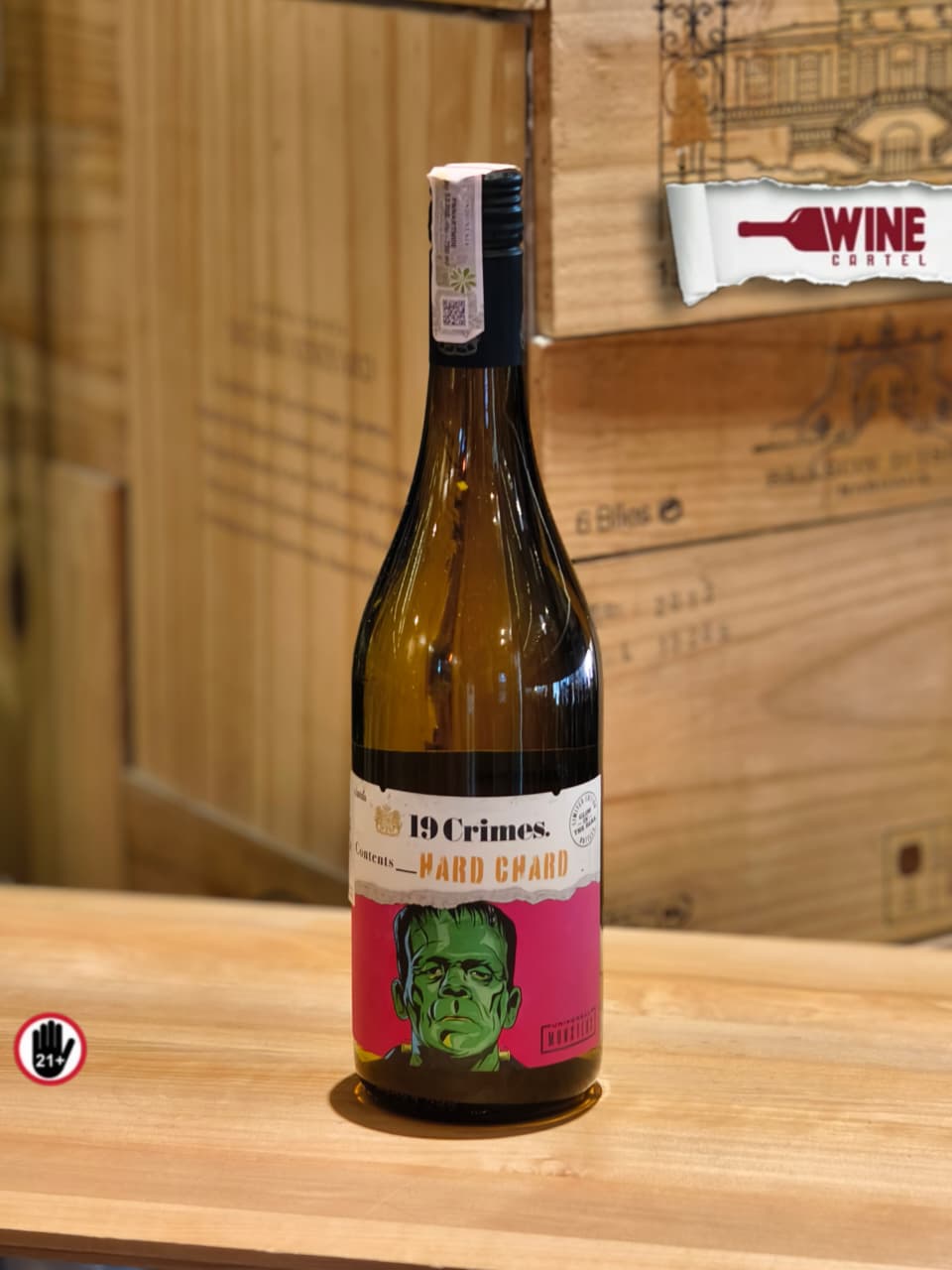 19 crimes x universal monsters WHITE WINE 19 Crimes X Universal Monsters Chardonnay Frankenstein Pard