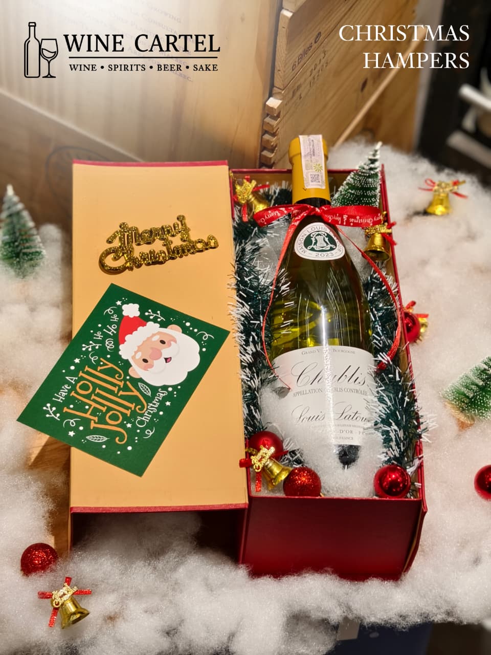 CHRISTMAS HAMPERS WHITE WINE LOUIS LATOUR Chablis 2019 750ml FRANCE