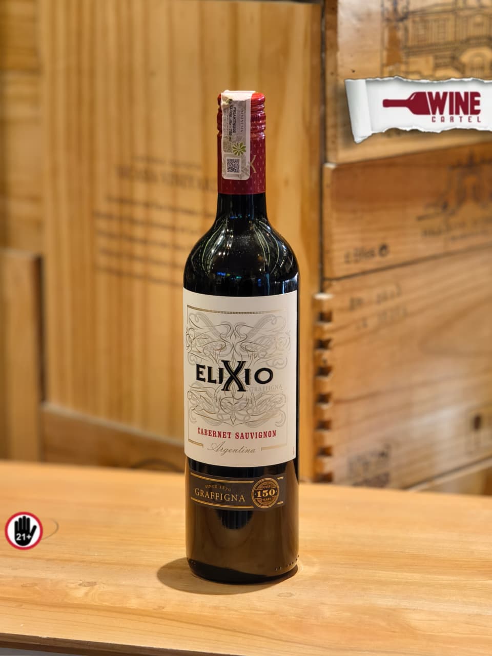 RED WINE Graffigna Elixio Cabernet Sauvignon Argentina San Juan 750mL