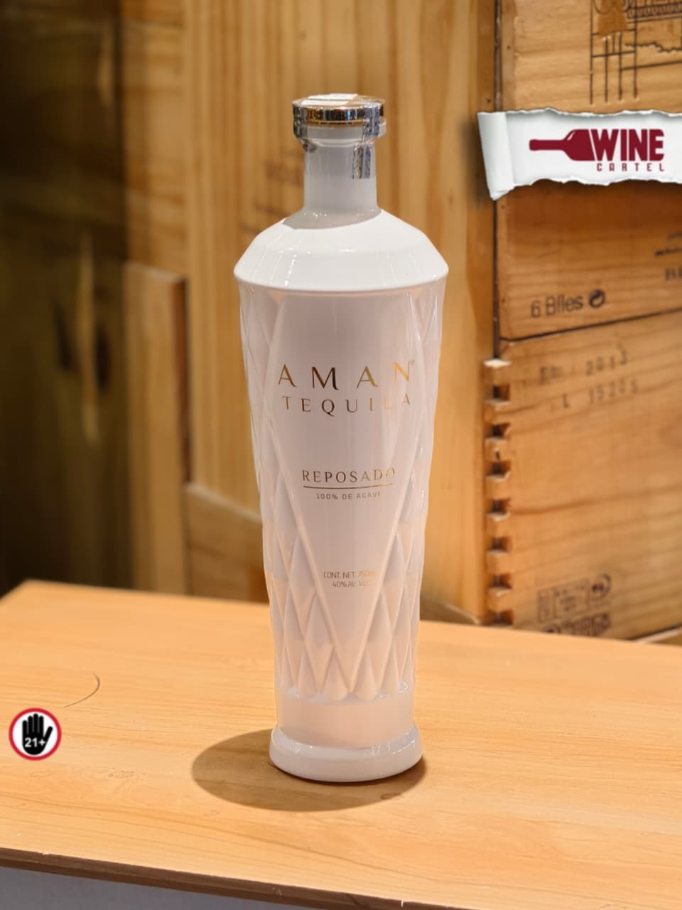 TEQUILA Aman Reposado Agave 750mL MEXICO