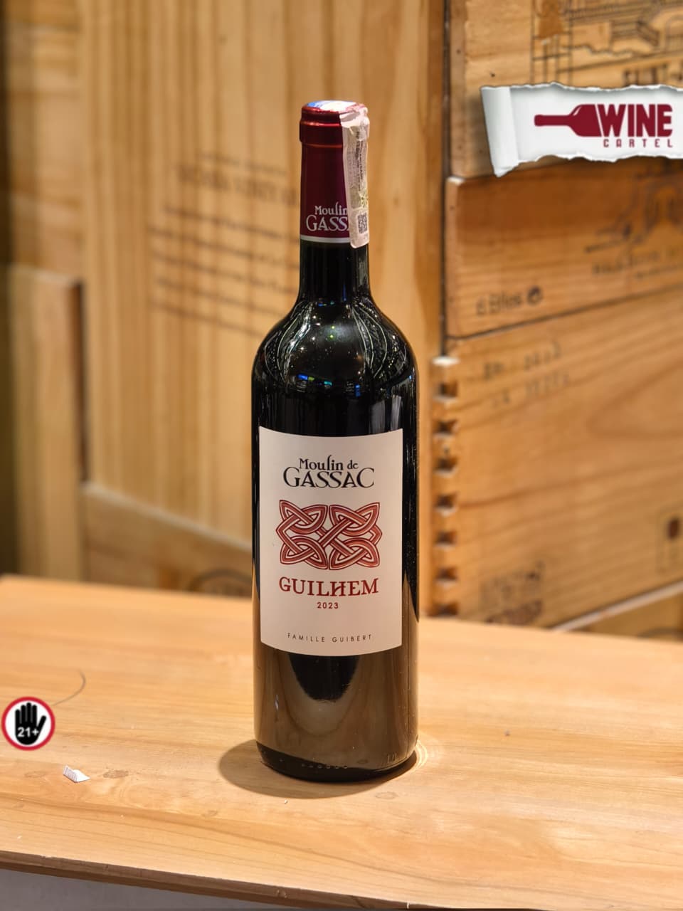 RED WINE Moulin de Gassac Guilhem France 750ml