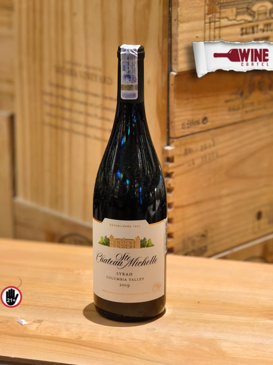 RED WINE Chateau Ste Michelle Syrah 750ml Columbia Valley USA