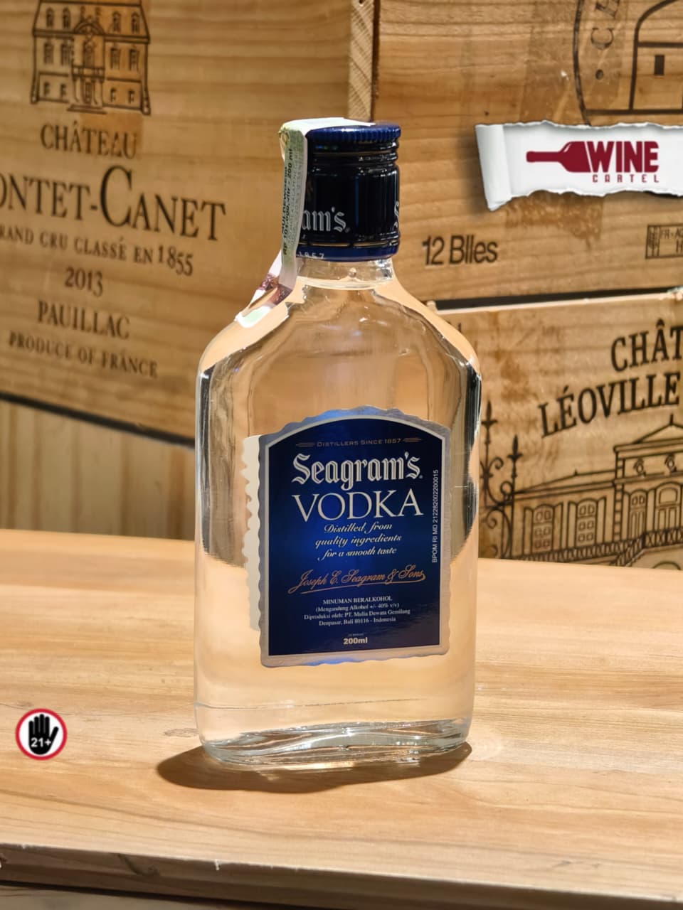 VODKA Seagrams | Seagram's Vodka 200mL