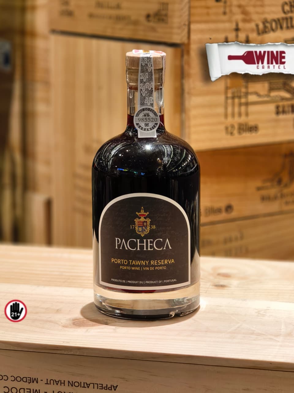 PORT WINE Pacheca Tawny Reserva Porto - 750mL PORTUGAL