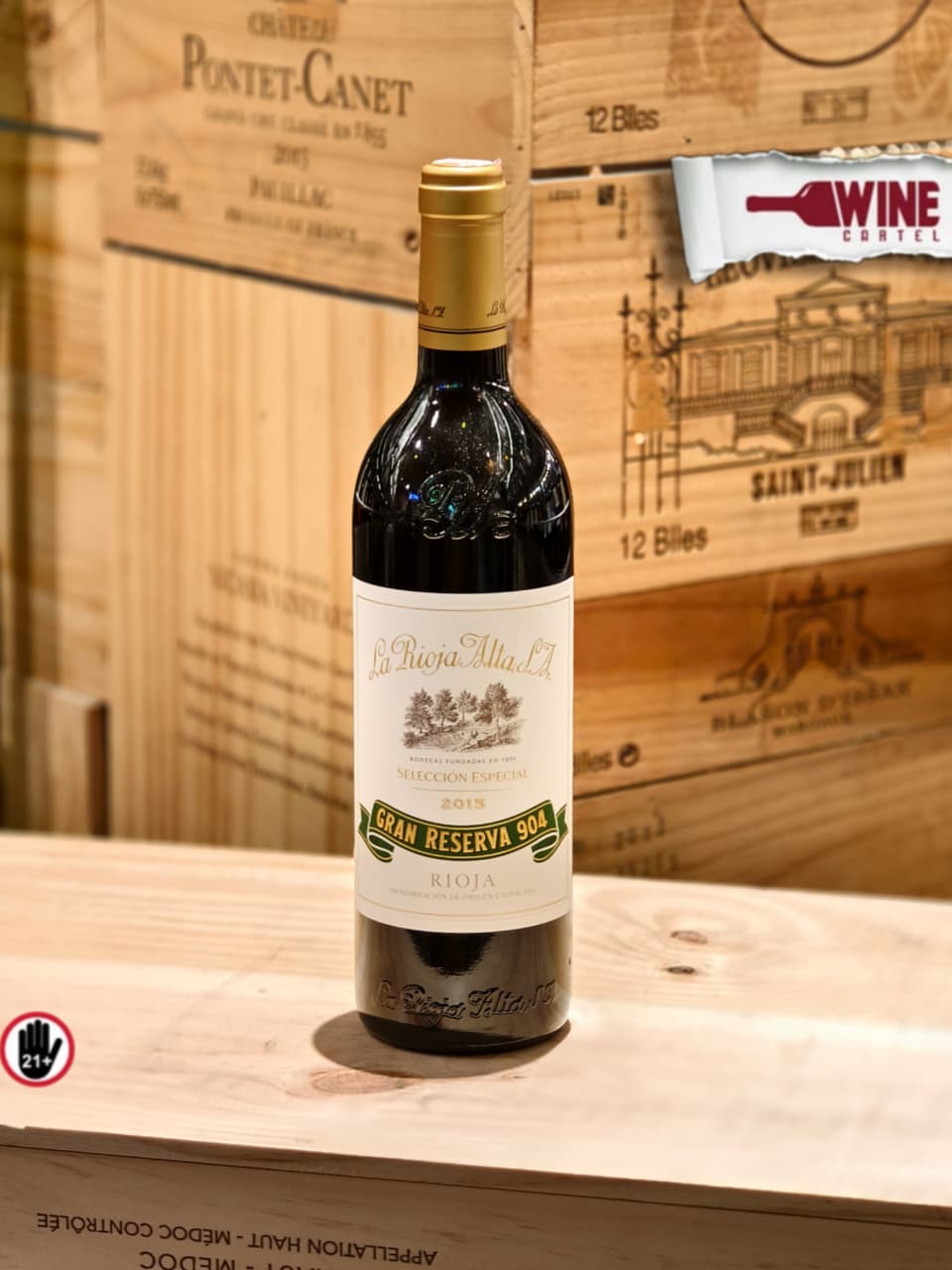 Red Wine La Rioja Alta Gran Reserva 904 - 750ml SPAIN