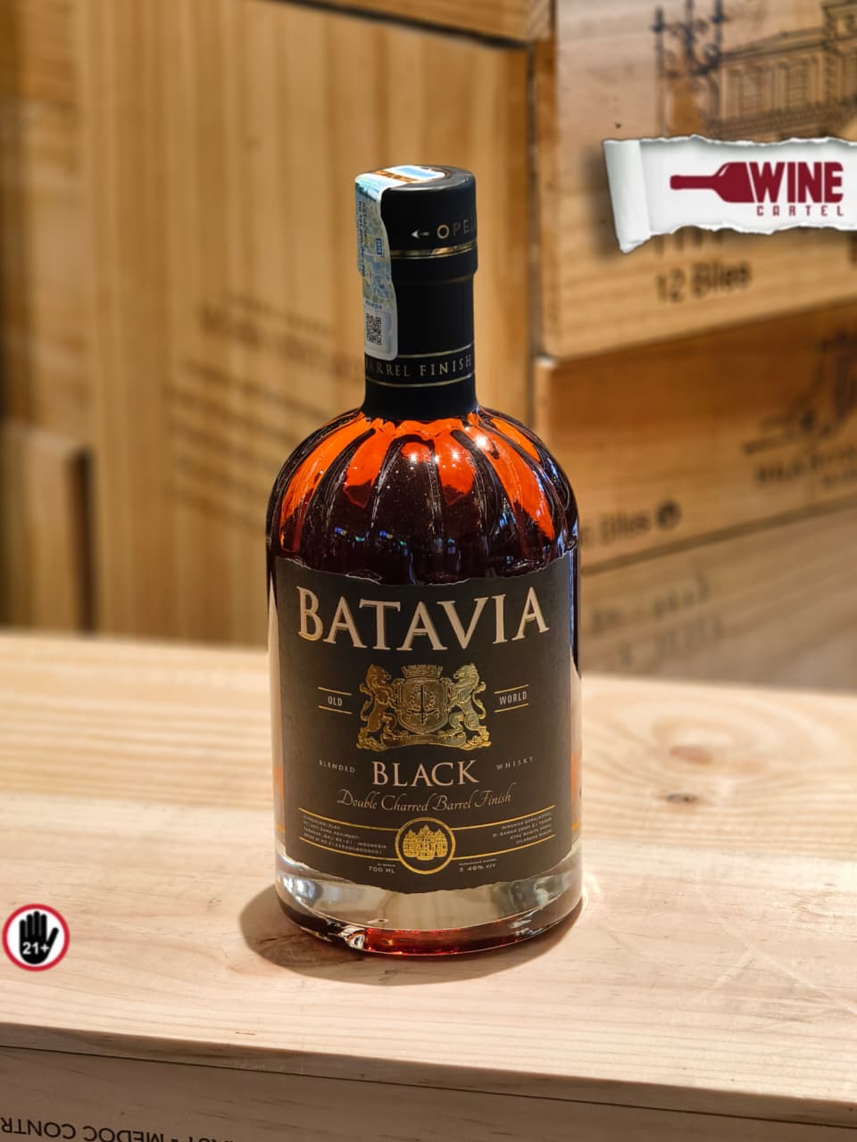 WHISKY Batavia Black Whisky 700mL