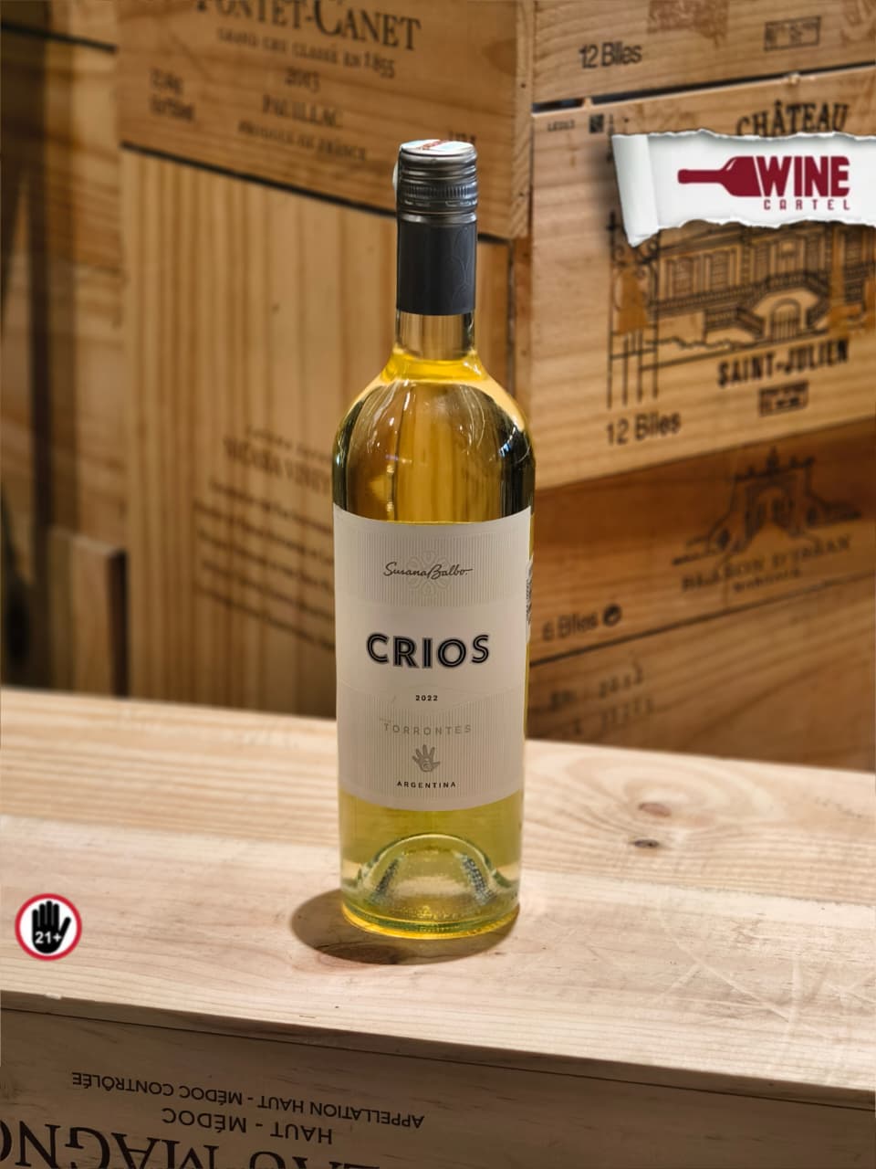 WHITE WINE Susana Balbo Wines Crios Torrontes 750mL ARGENTINA