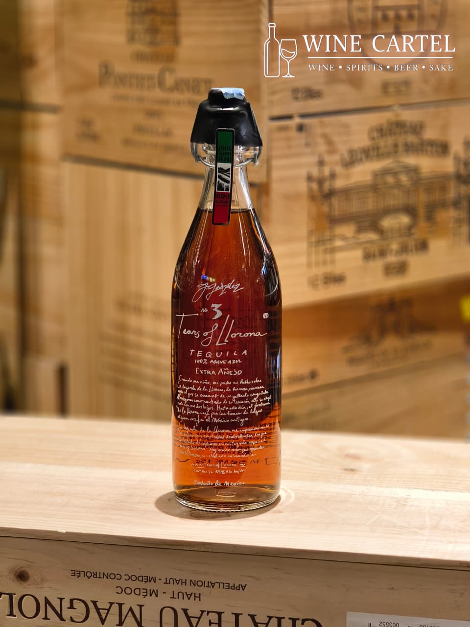TEQUILA TEARS OF LLORONA NO. 3 EXTRA ANEJO TEQUILA 1000ml