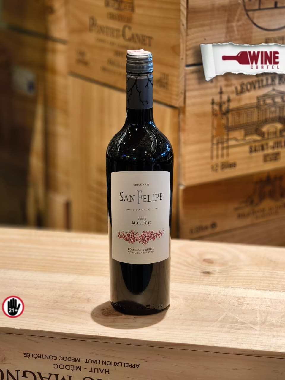 RED WINE San Felipe Classic Malbec Bodega La Rural Mendoza Argentina 750mL