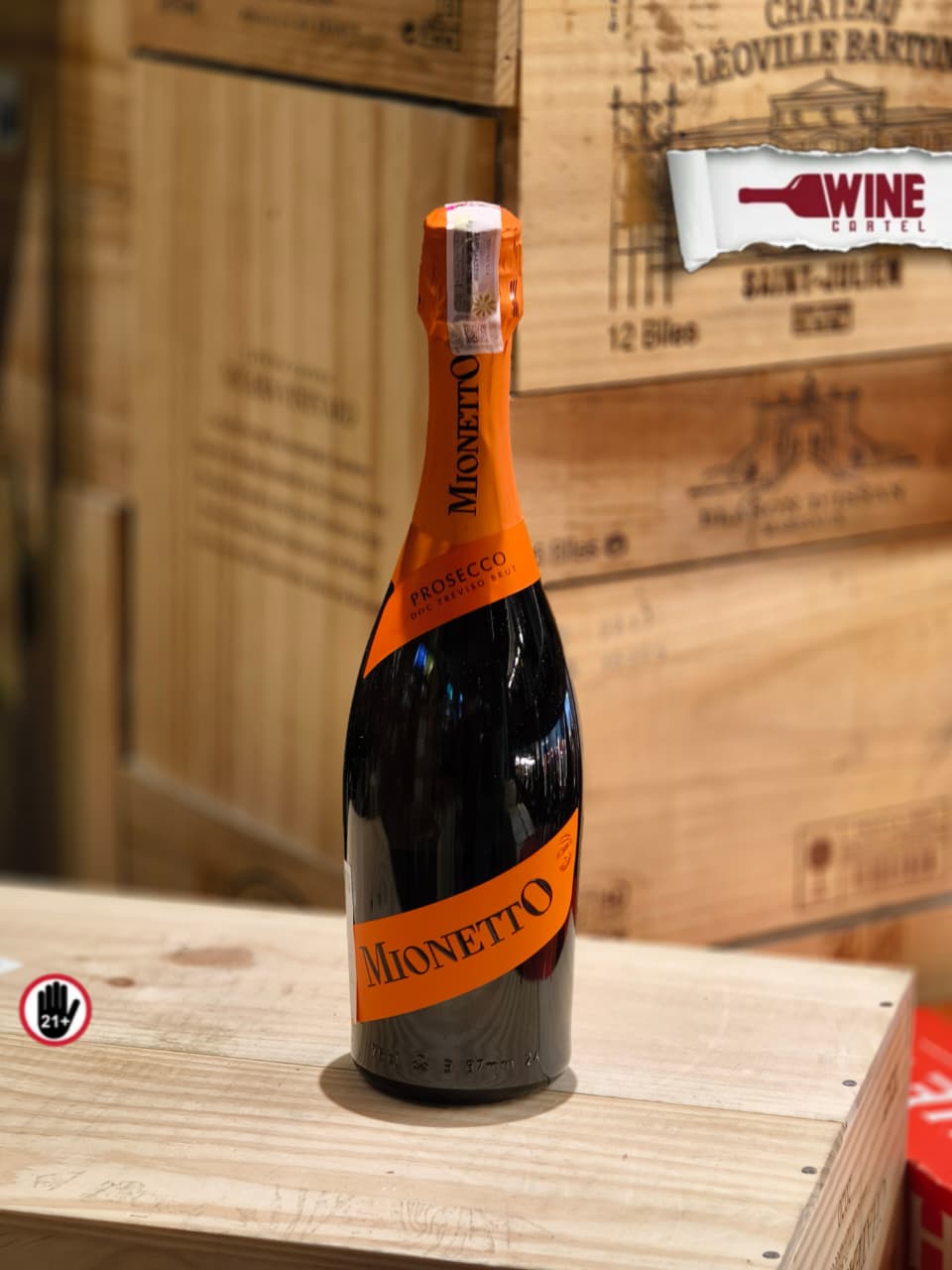 SPARKLING WINE Mionetto Prestige Prosecco DOC Treviso Brut 750mL Italy