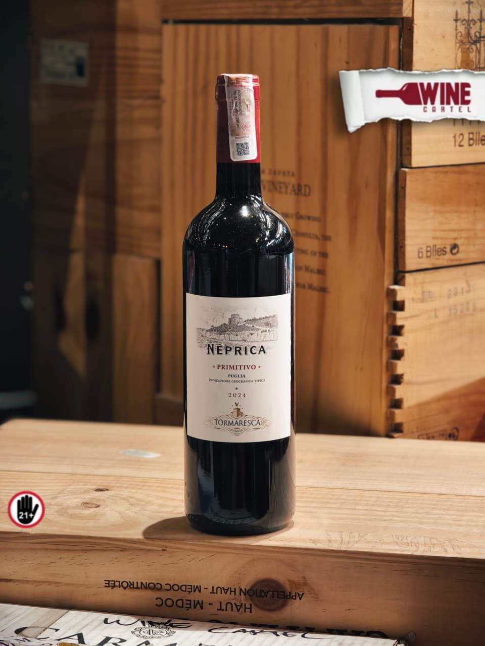 RED WINE Neprica Primitivo Puglia Tormaresca 750mL ITALY