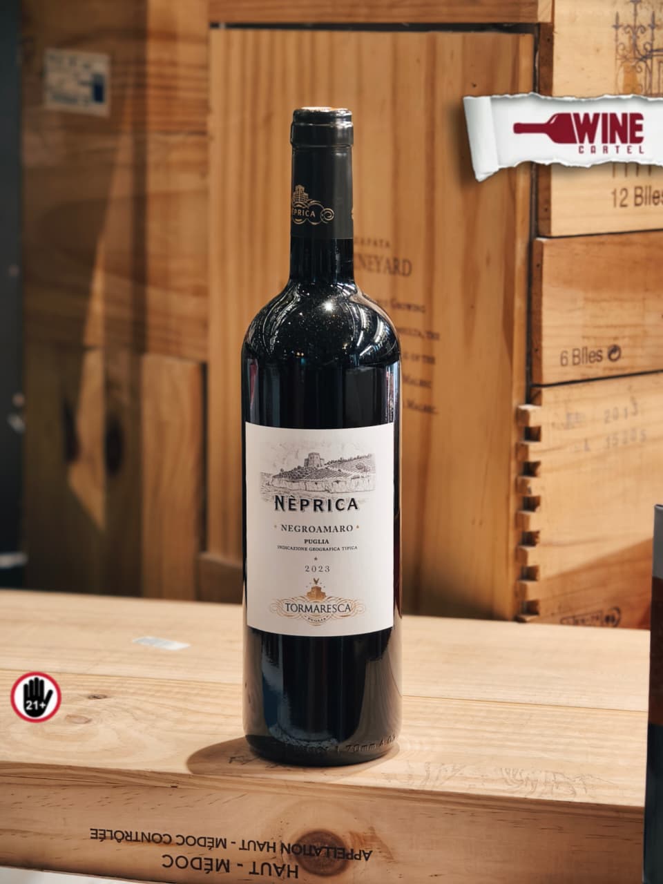 RED WINE Neprica Negroamaro Puglia Tormaresca 750mL ITALY