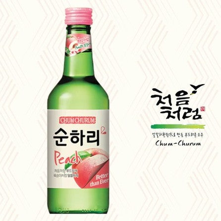 Chumchurum Peach Soju 360mL KOREA