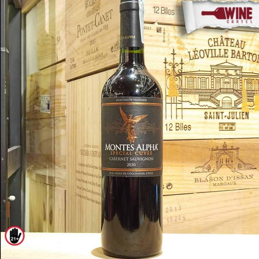 RED WINE Montes Alpha Special Cuvee Cabernet Sauvignon 750ML CHILE