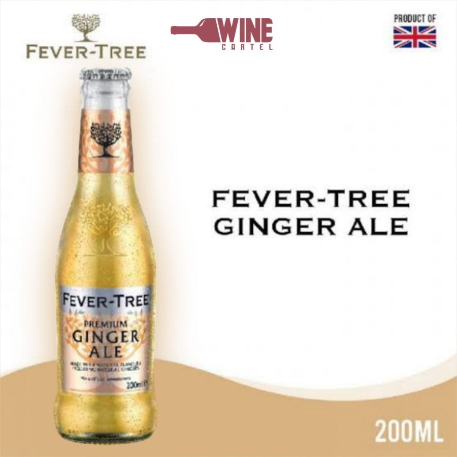 FEVER TREE PREMIUM GINGER ALE 200mL ORIGINAL UK