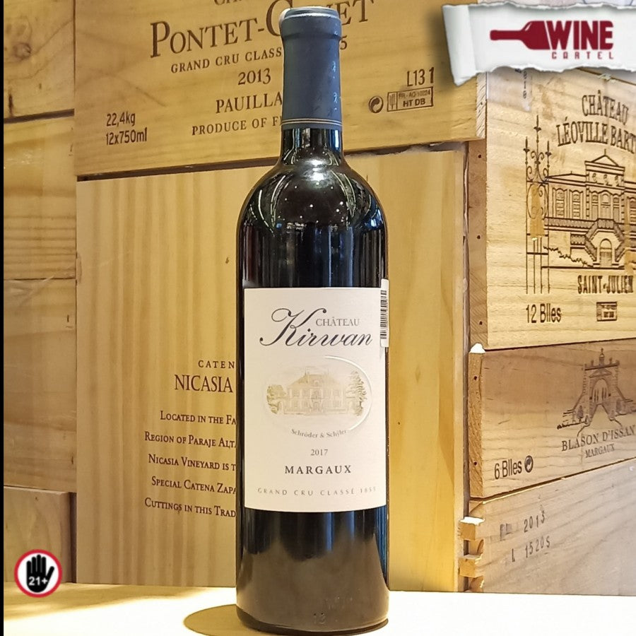 RED WINE Chateau Kirwan Margaux (Grand Cru Classe) 2017 750mL FRANCE