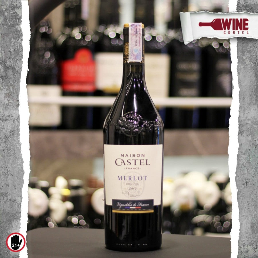 RED WINE Maison Castel Merlot France Wine 750ML FRANCE