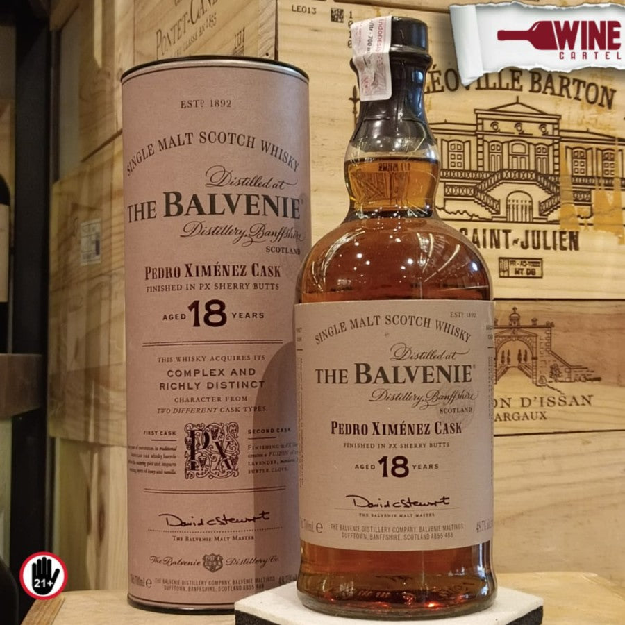 The Balvenie Pedro Ximenez Cask 18 Year Old Single Malt Scotch Whisky
