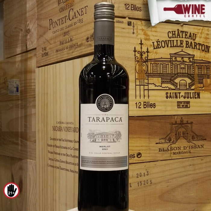 RED WINE TARAPACA Visa Varietal Merlot 750ml CHILE