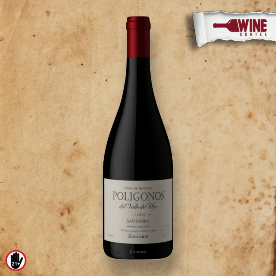 RED WINE Zuccardi Poligonos Malbec San Pablo Uco Valley 2017 ARGENTINA