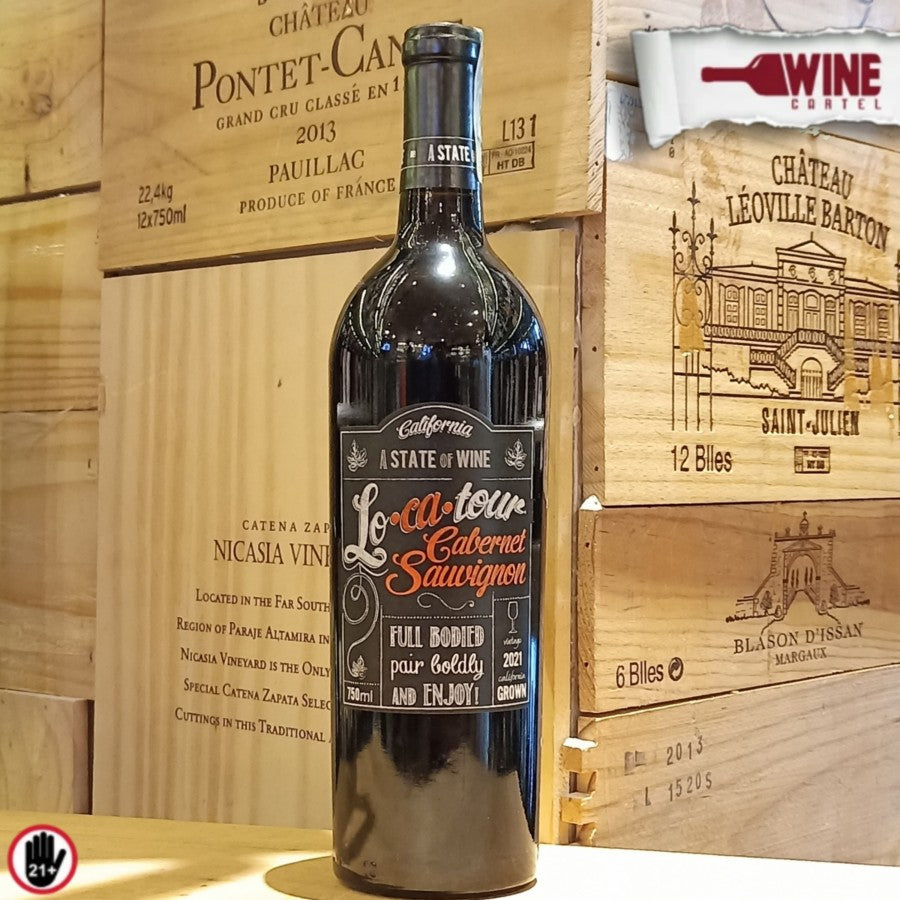 RED WINE Locatour - Cabernet Sauvignon - 750ml USA