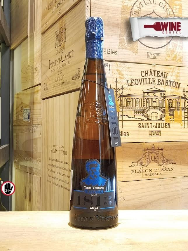 SPARKLING WINE Ceci Terre Verdiane Malvasia Dolce Italy 750mL ITALY