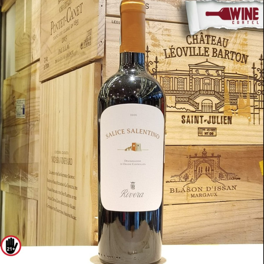 RED WINE Rivera Salice Salentino Rosso 750mL ITALY