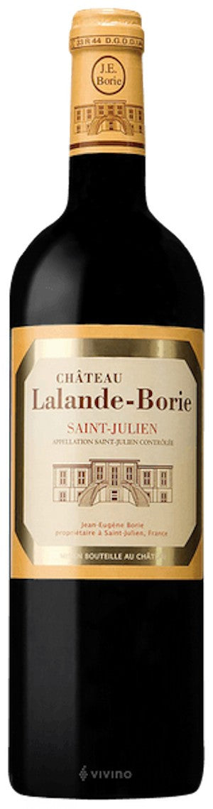 Red Wine Chateau Lalande Borie 2015 - 750ml FRANCE