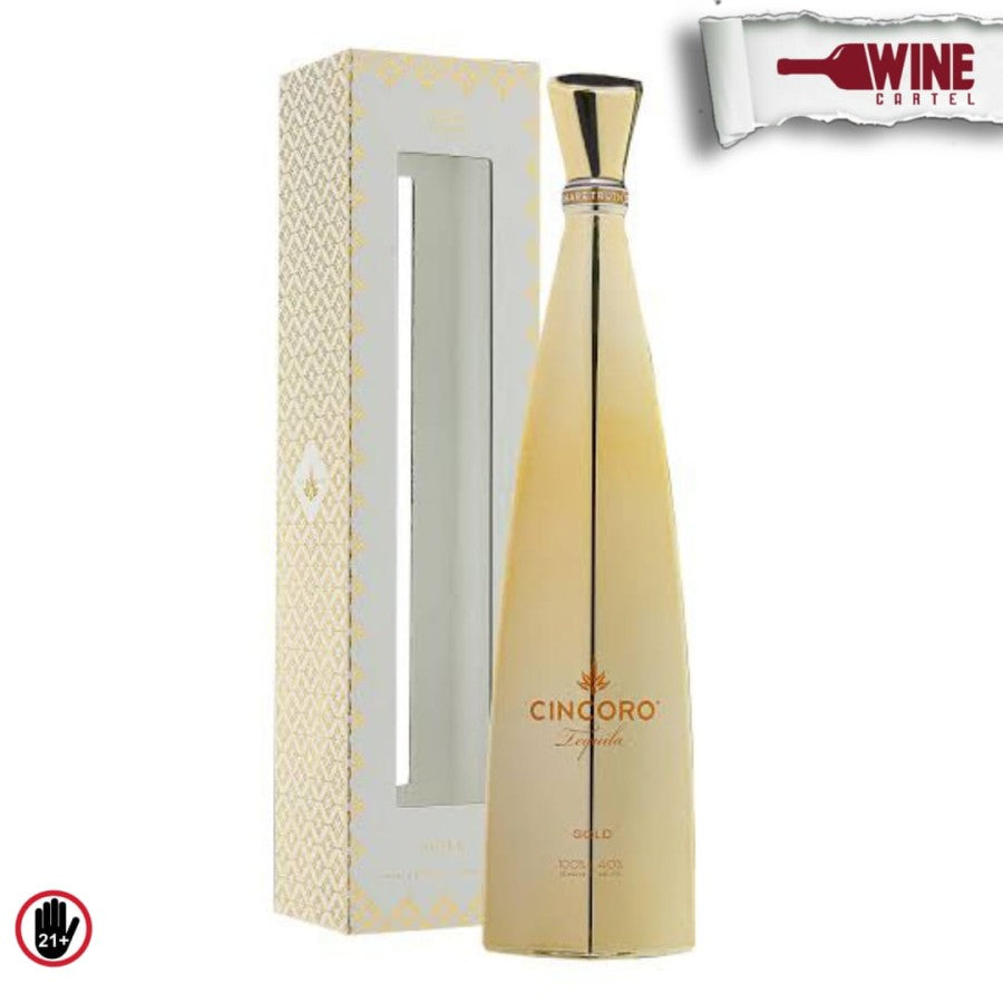 TEQUILA Cincoro Gold Michael Jordan 750mL MEXICO