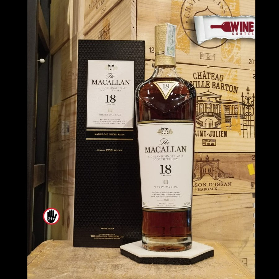 WHISKY Macallan 18 Sherry Oak SCOTLAND