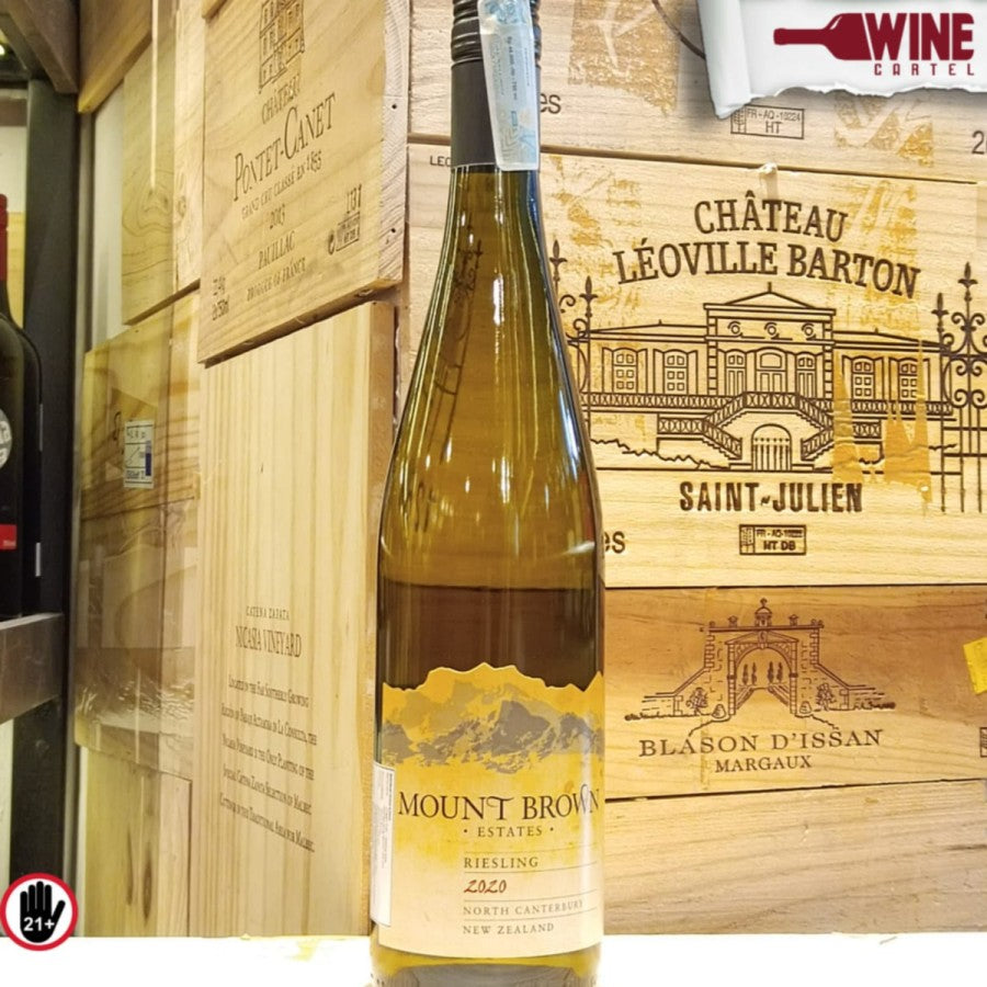 WHITE WINE RIESLING Mount Brown Riesling New Zealand 750mL NEW ZEALAND