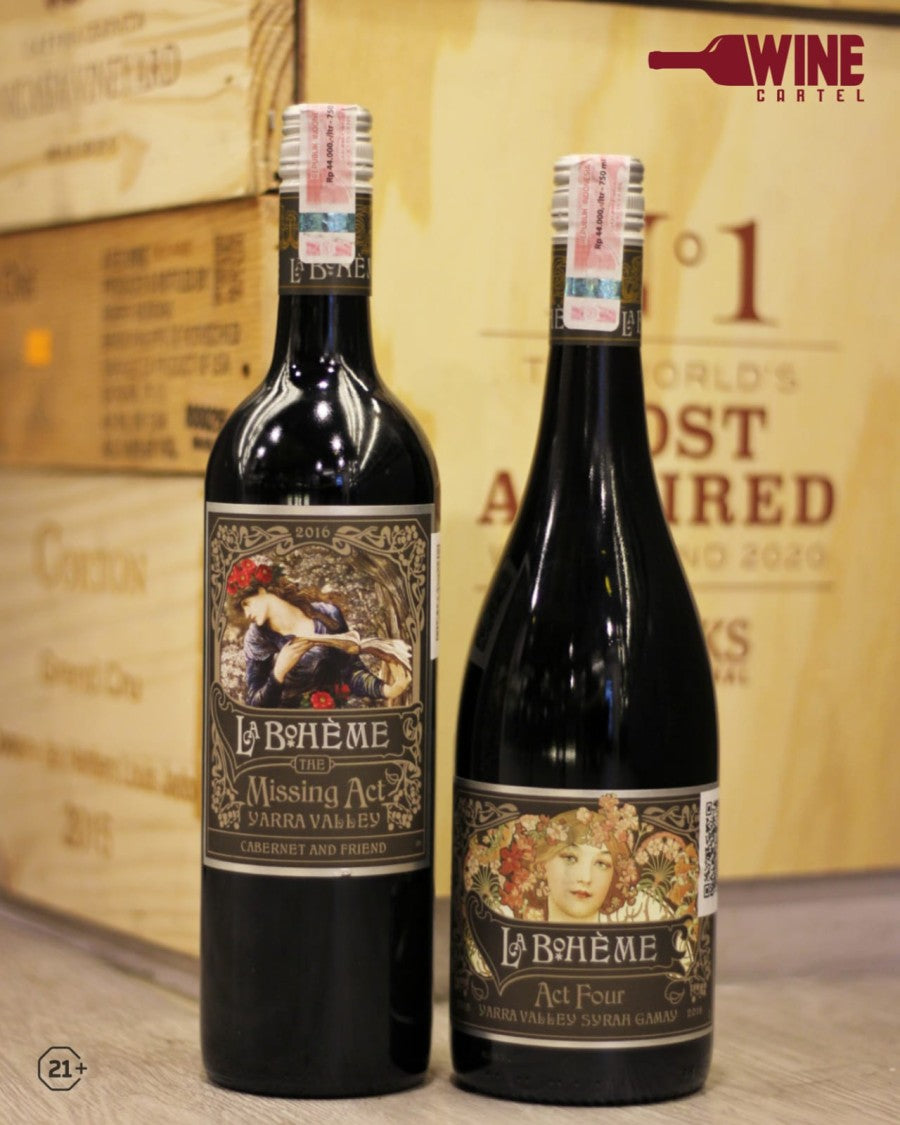 RED Wine La Boheme Act Four Syrah Gamay / The Missing Act 750ml AUSTRALIA