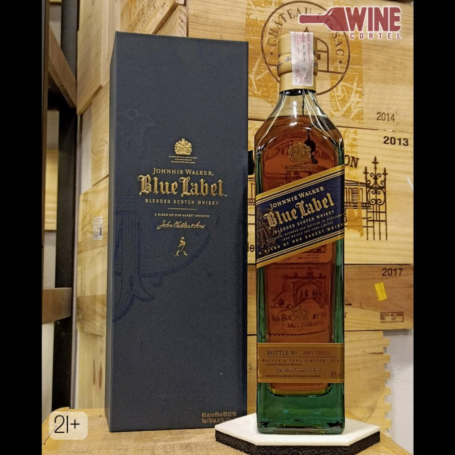 WHISKY Johnnie Walker Blue Label Blended Scotch Whisky 750mL SCOTLAND