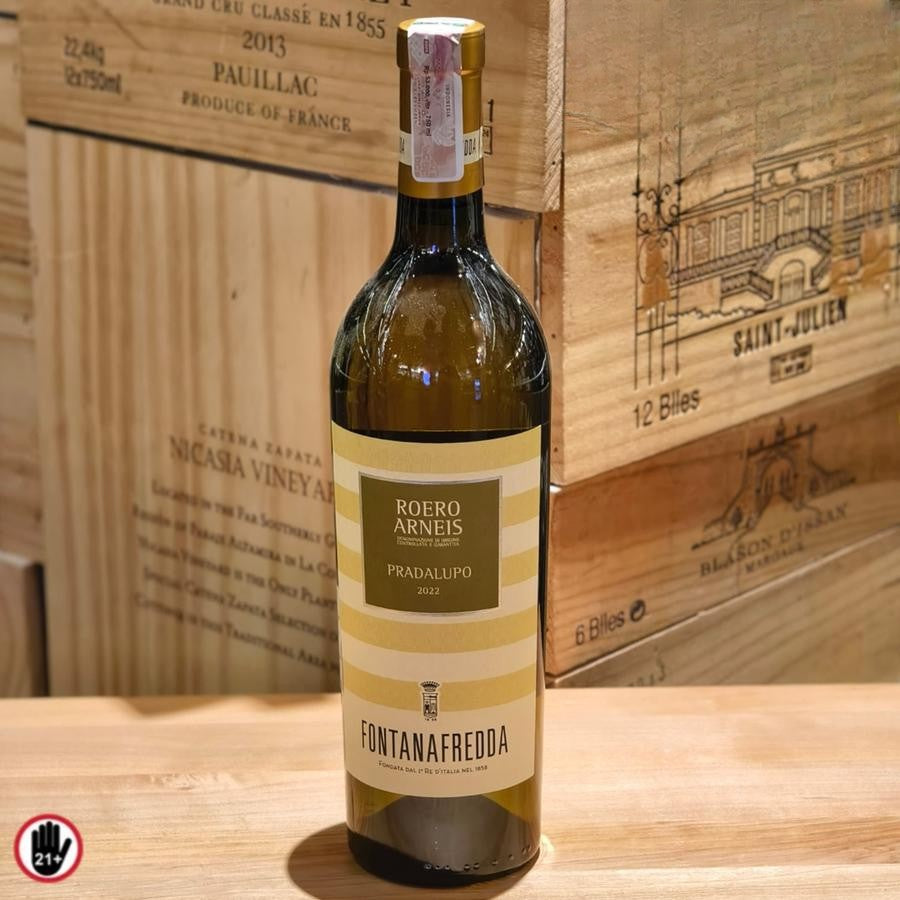 WHITE WINE Fontanafredda Roero Pradalupo Arneis Italy 750mL