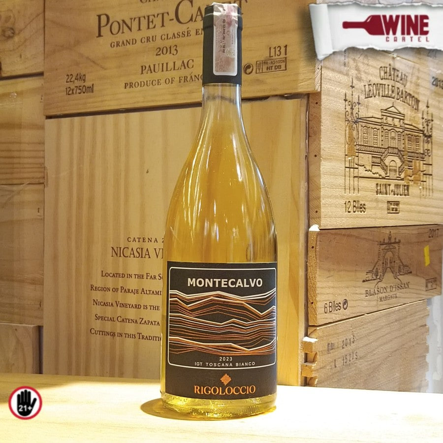 WHITE WINE Rigoloccio Montecalvo Toscana Bianco TUSCANY 750mL ITALY