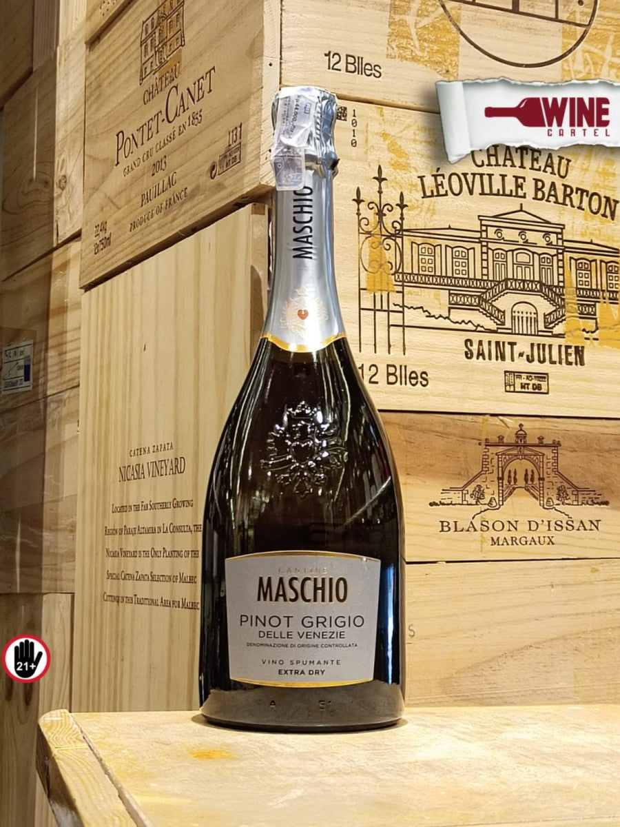 SPARKLING MOSCATO Maschio Pinot Grigio Spumante Extra Dry Italy 750mL ITALY