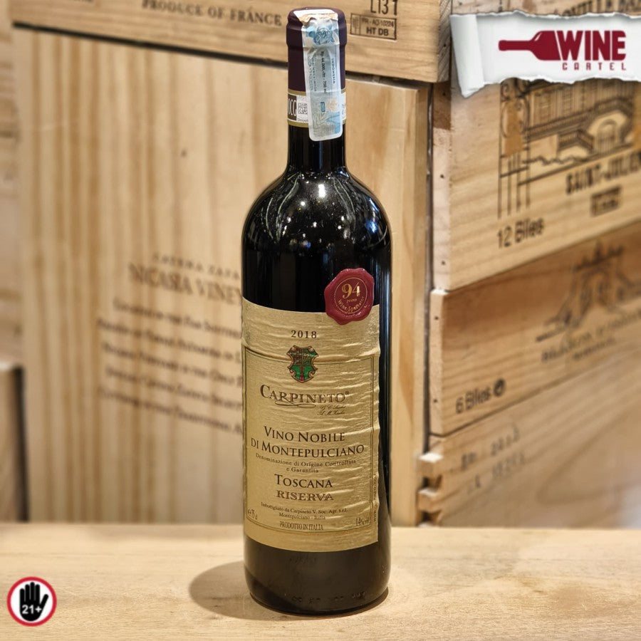 RED WINE Carpineto Vino Nobile di Montepulciano Riserva 750mL ITALY