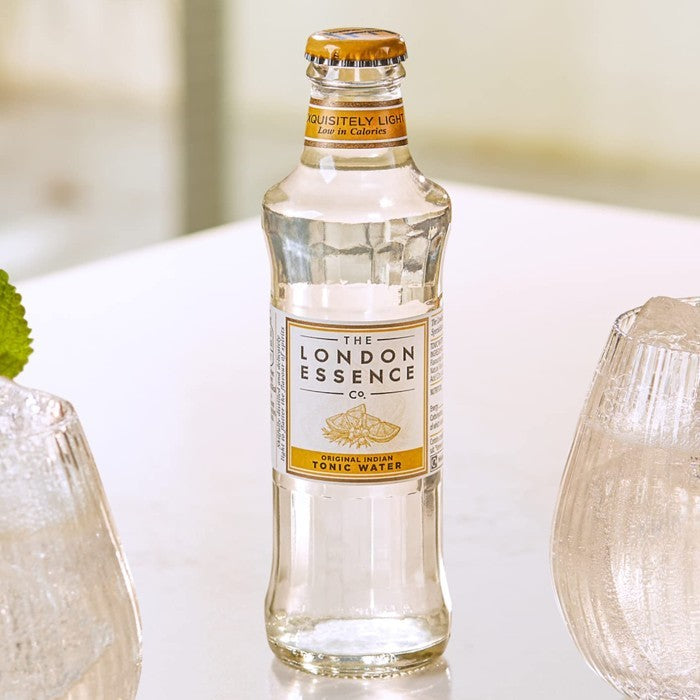 London Essence Original Indian Tonic Water 200ml Bottle Kaca Mixer Gin / KRAT Ctn X24 Botol INDIA