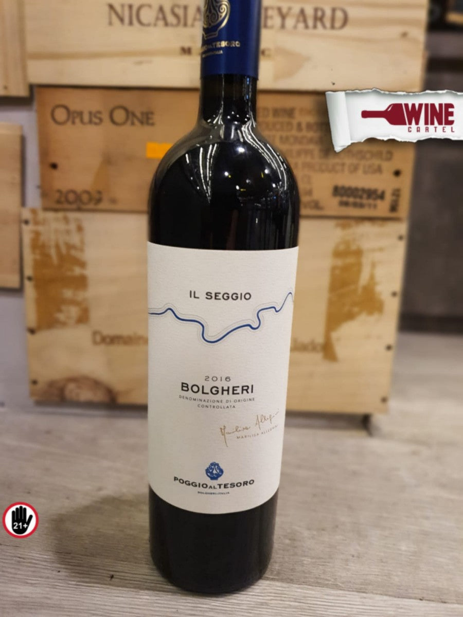RED WINE Poggio al Tesoro - IL Seggio Bolgheri DOC 750 ML ITALY