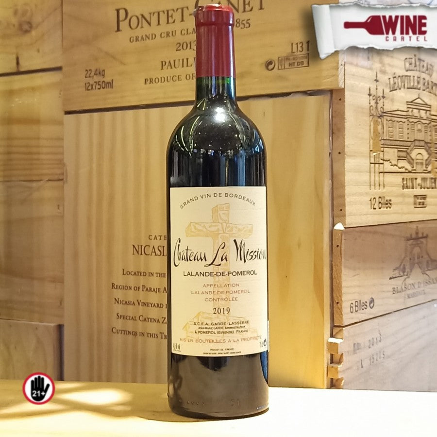 RED WINE Chateau La Mission Lalande De Bordeaux 750 french wine FRANCE
