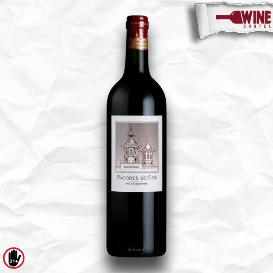 RED WINE Cos d'Estournel Pagodes de Cos Saint-Estephe 2017 FRANCE
